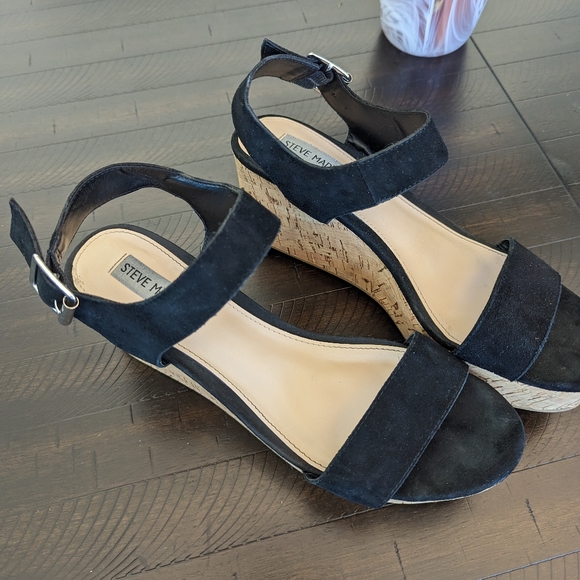 Steve Madden Women's Breathe Flatform Wedges s:8.5 - Picture 4 of 13
